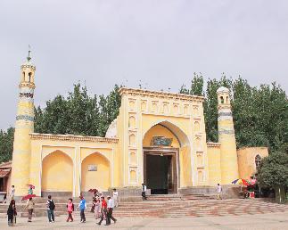 景點：艾提尕爾清真寺
