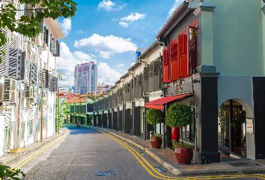 景點(diǎn)：牛車(chē)水街景