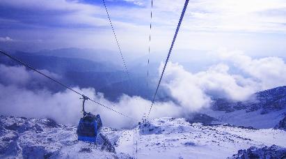 景點(diǎn)：冰川索道