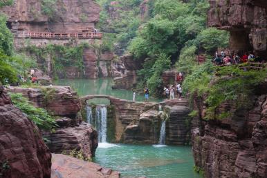 景點：云臺山風(fēng)光