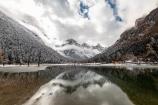 畢棚溝雪山風(fēng)景